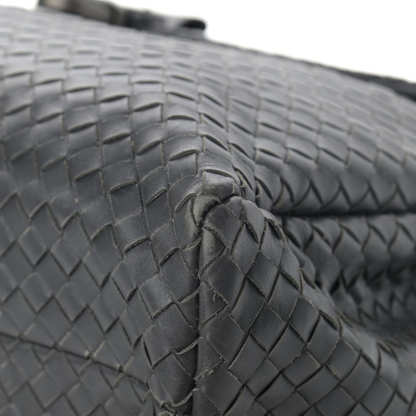 Nappa Intrecciato VN Briefcase Grey
