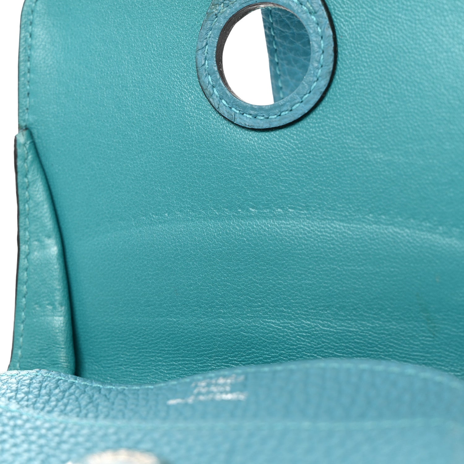 Hermes Evercolor Dogon Card Case Malachite 9 of 16