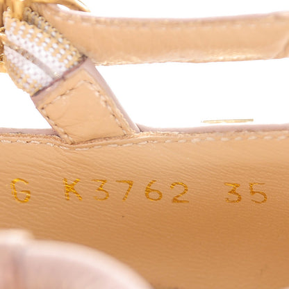 Valentino Garavani Nappa Rockstud Cage Ballerina Flats 35 Black Poudre 8 of 9