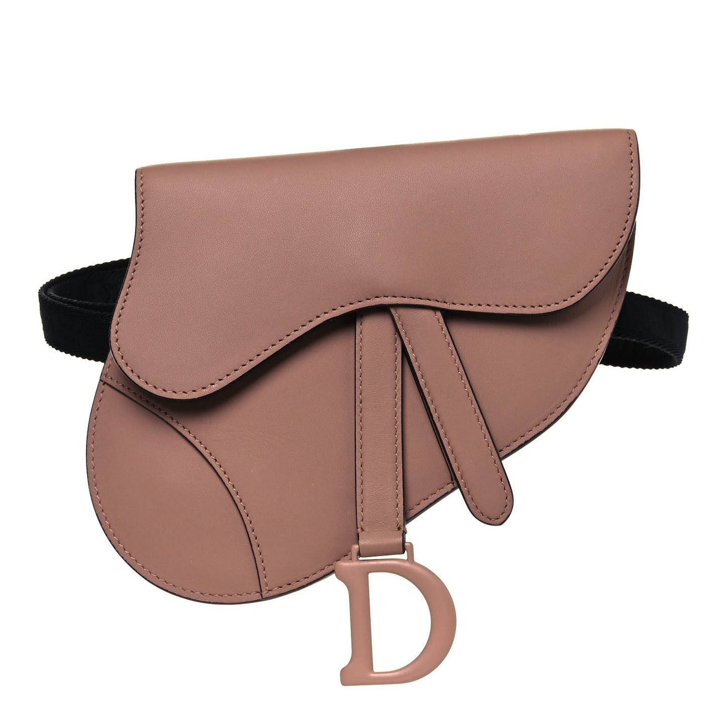 Calfskin Saddle Belt Bag Fard