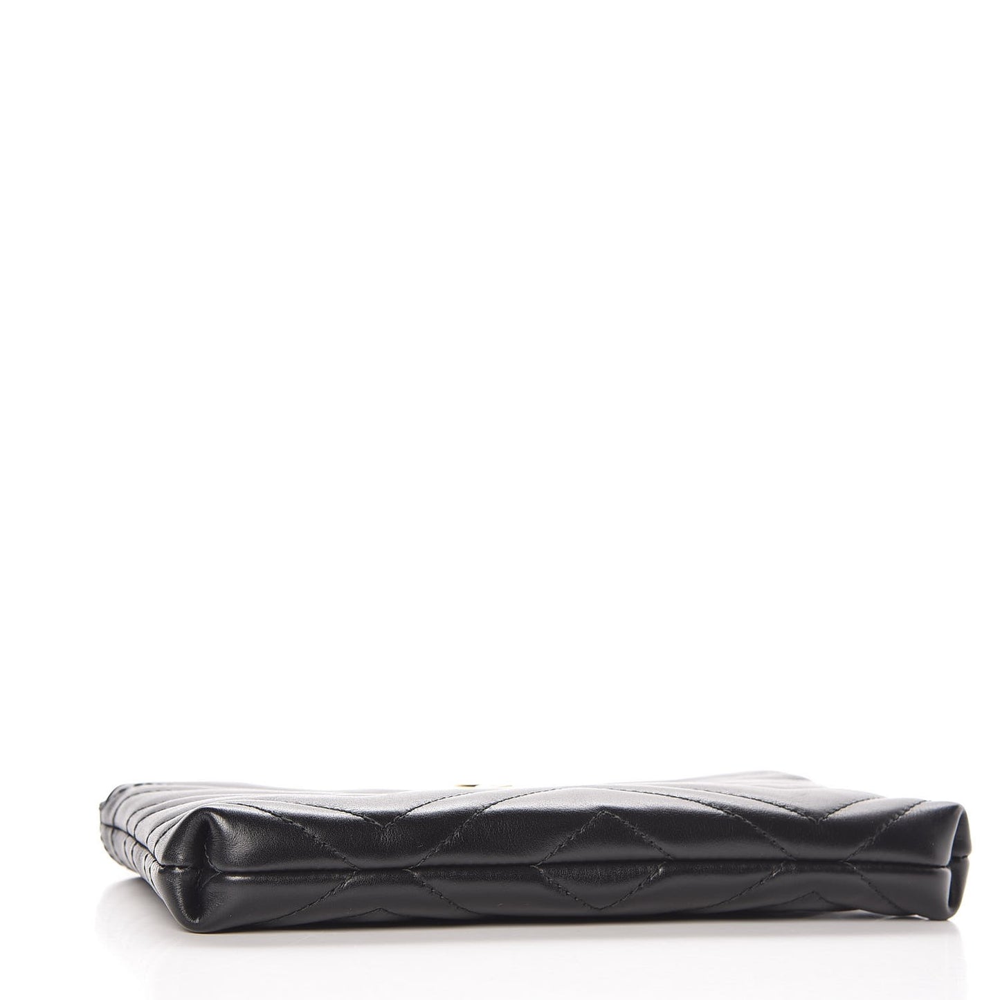 Calfskin Matelasse Mini GG Marmont Chain Bag Black