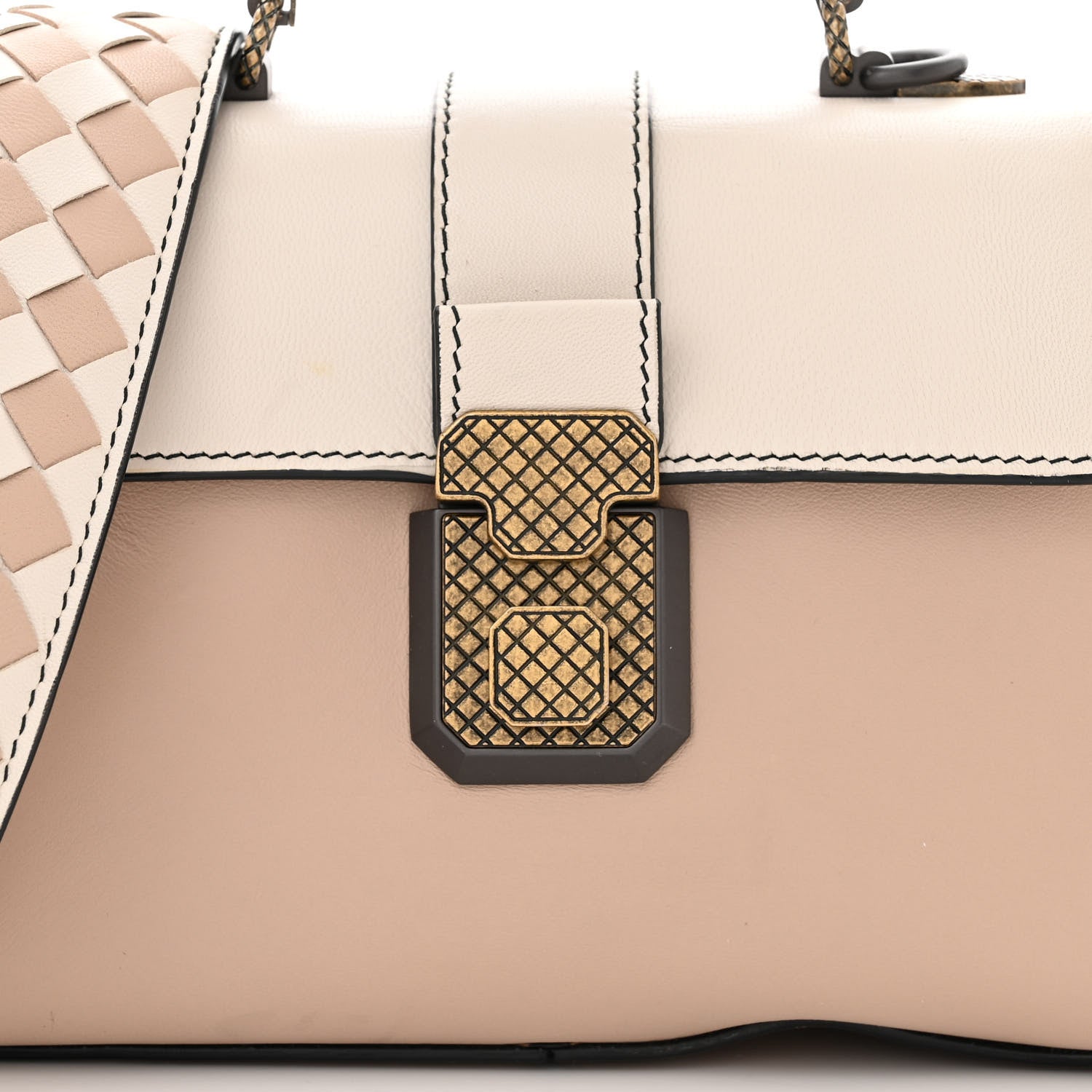 Bottega Veneta Nappa Mini Piazza Bag Mink 7 of 13