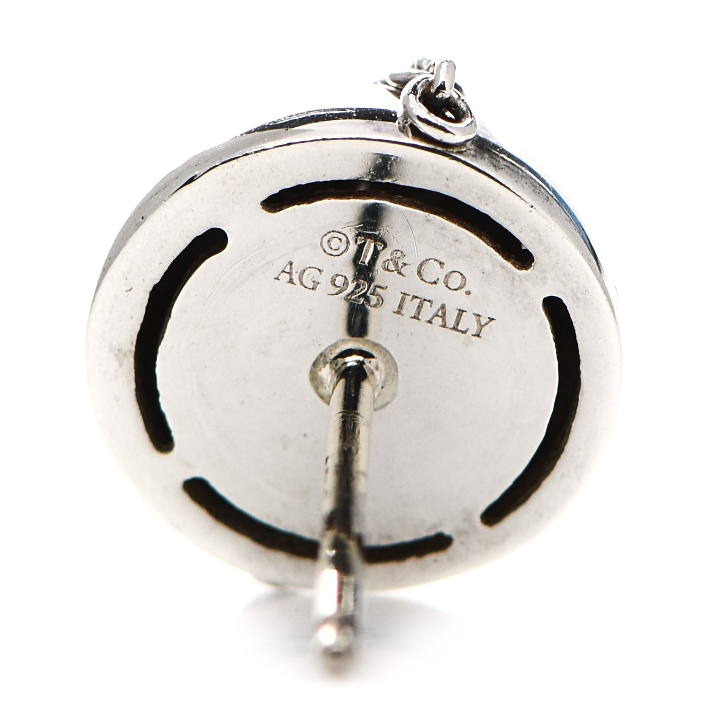 Sterling Silver HardWear Bolt Ball Earrings