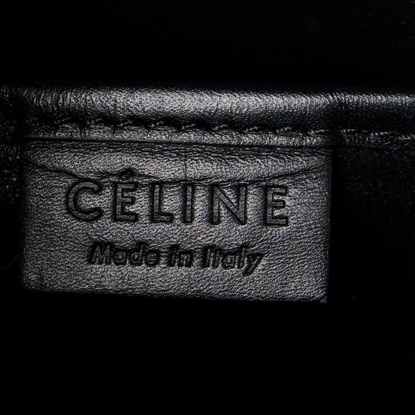 Elephant Calfskin Nano Tri-Color Luggage Sand