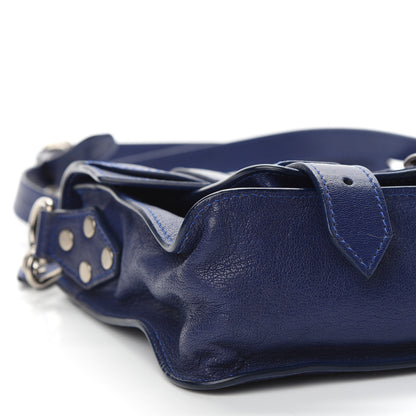 Proenza Schouler Lambskin Tiny PS1 Satchel Royal Blue 9 of 10