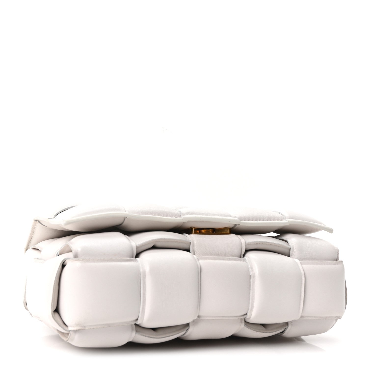 Bottega Veneta Nappa Maxi Intreccio Padded Cassette Crossbody Bag Chalk 4 of 10
