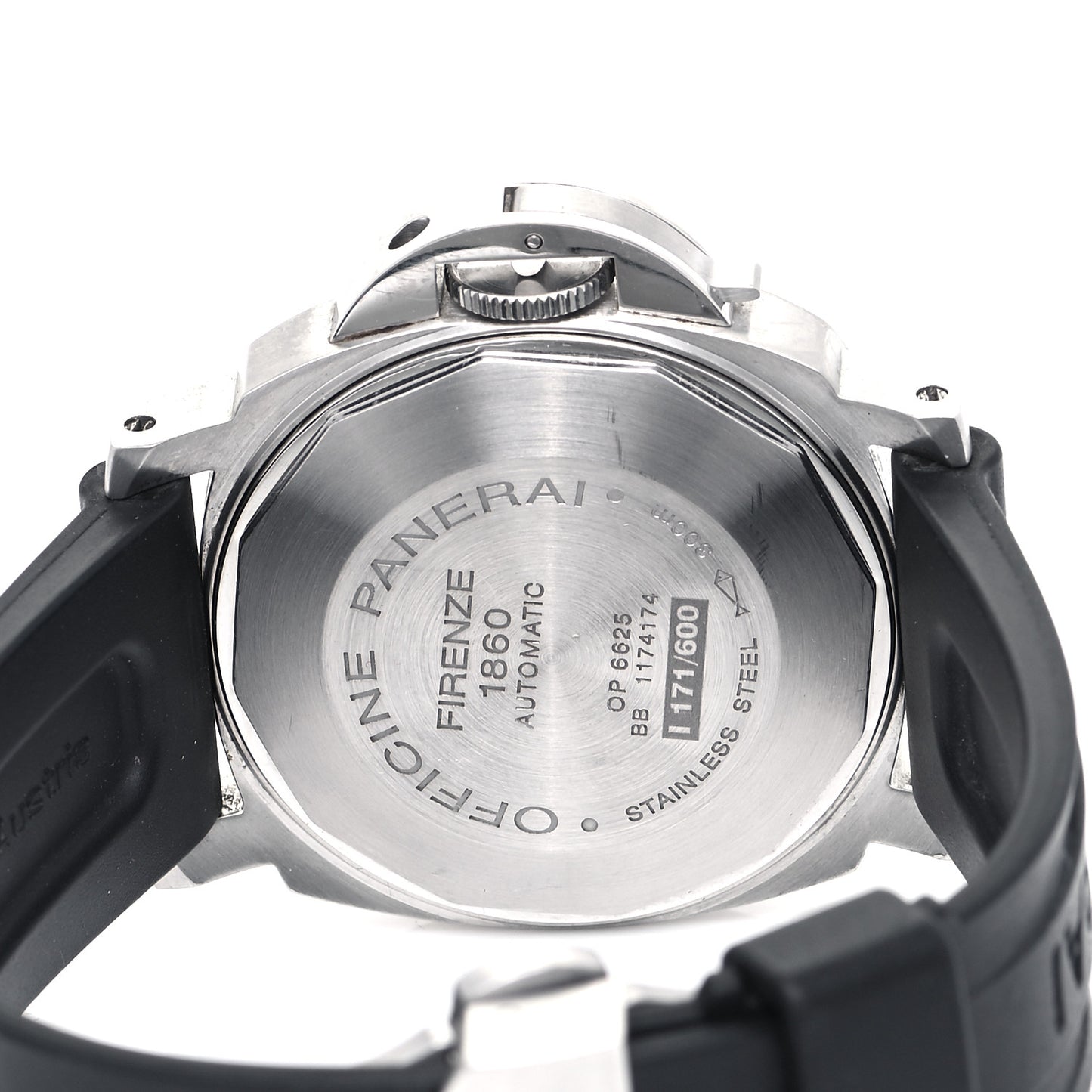 Stainless Steel Rubber 40mm Luminor Marina Automatic Watch Blue PAM00119