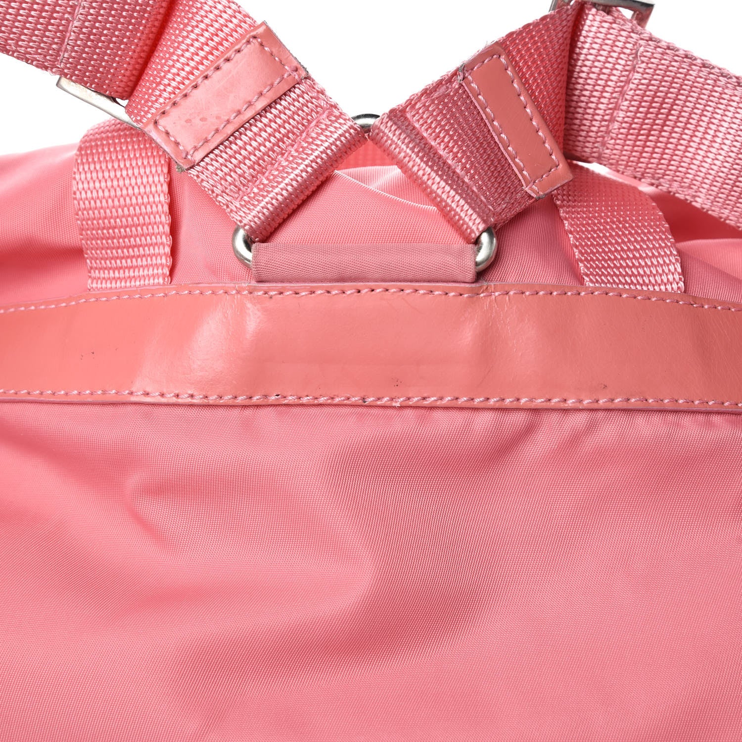 Prada Nylon Vela Medium Backpack Pink 25 of 26