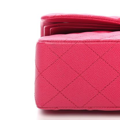 Chanel Caviar Quilted Small Double Flap Pink 9 of 9