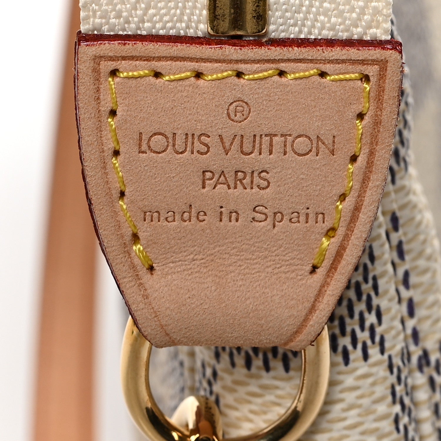 Louis Vuitton Damier Azur Pochette Accessories 7 of 7