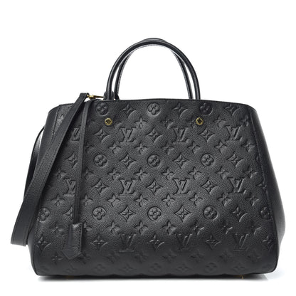 Louis Vuitton Empreinte Montaigne GM Black 1 of 10