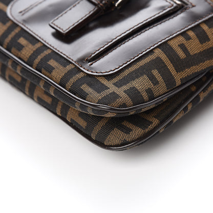 Fendi Zucca Shoulder Bag Tobacco 12 of 13