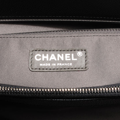 Chanel Caviar Grand Shopping Tote GST Dark Grey 10 of 15
