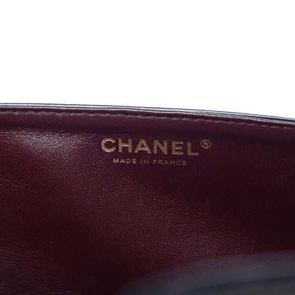 Chanel Patent Quilted 2.55 Reissue East West Clutch Navy Blue 8 of 10