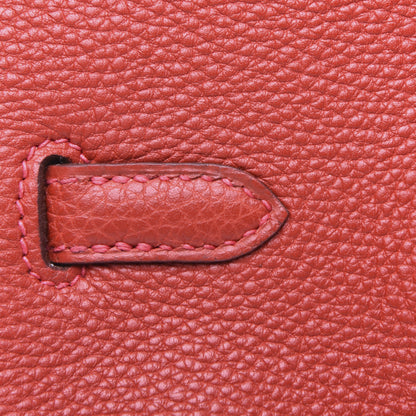 Hermes Togo Birkin 25 Rouge Vif 13 of 31