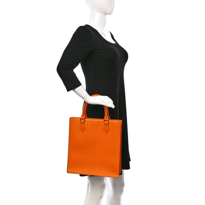Louis Vuitton Epi Sac Plat PM Mandarin 2 of 11