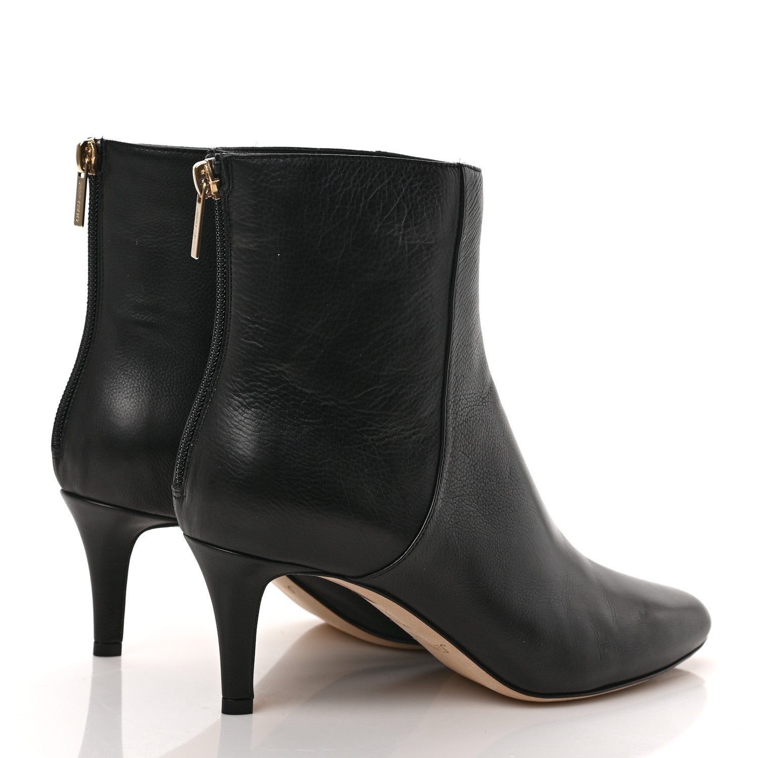 Jimmy Choo Calfskin Brody Ankle Boots 36.5 Black 4 of 7
