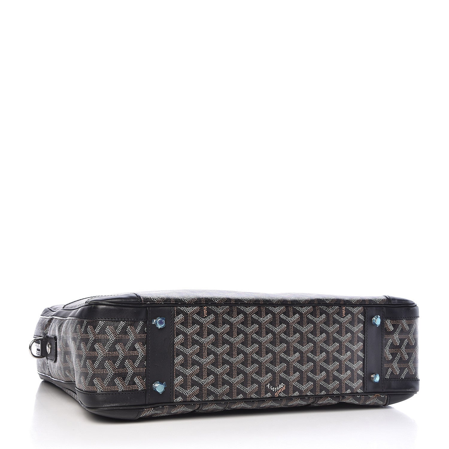 Goyard Goyardine Ambassade MM Briefcase Black 4 of 9