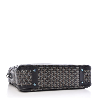 Goyard Goyardine Ambassade MM Briefcase Black 4 of 9