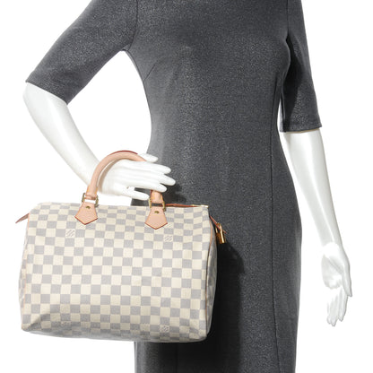 Louis Vuitton Damier Azur Speedy 30 2 of 7