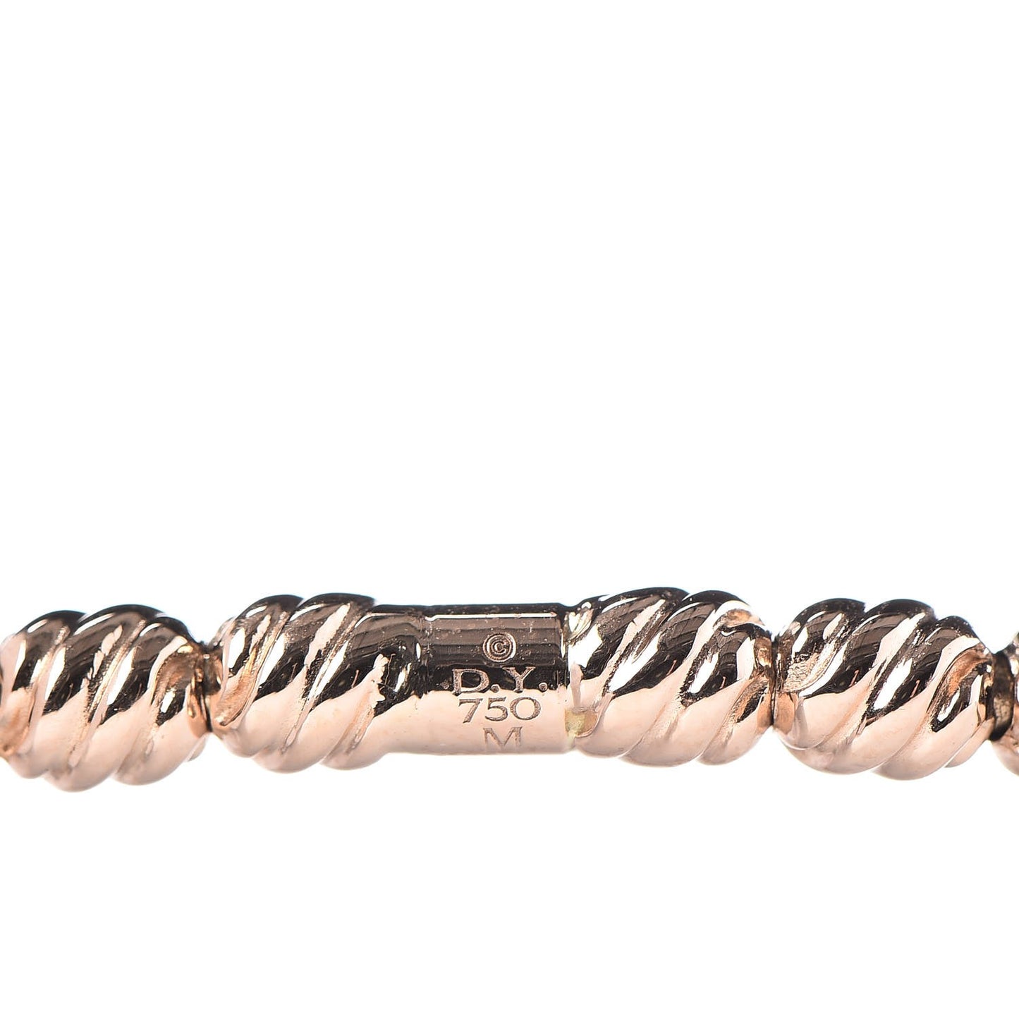 18K Rose Gold Diamond Petite Pave Flex Bracelet