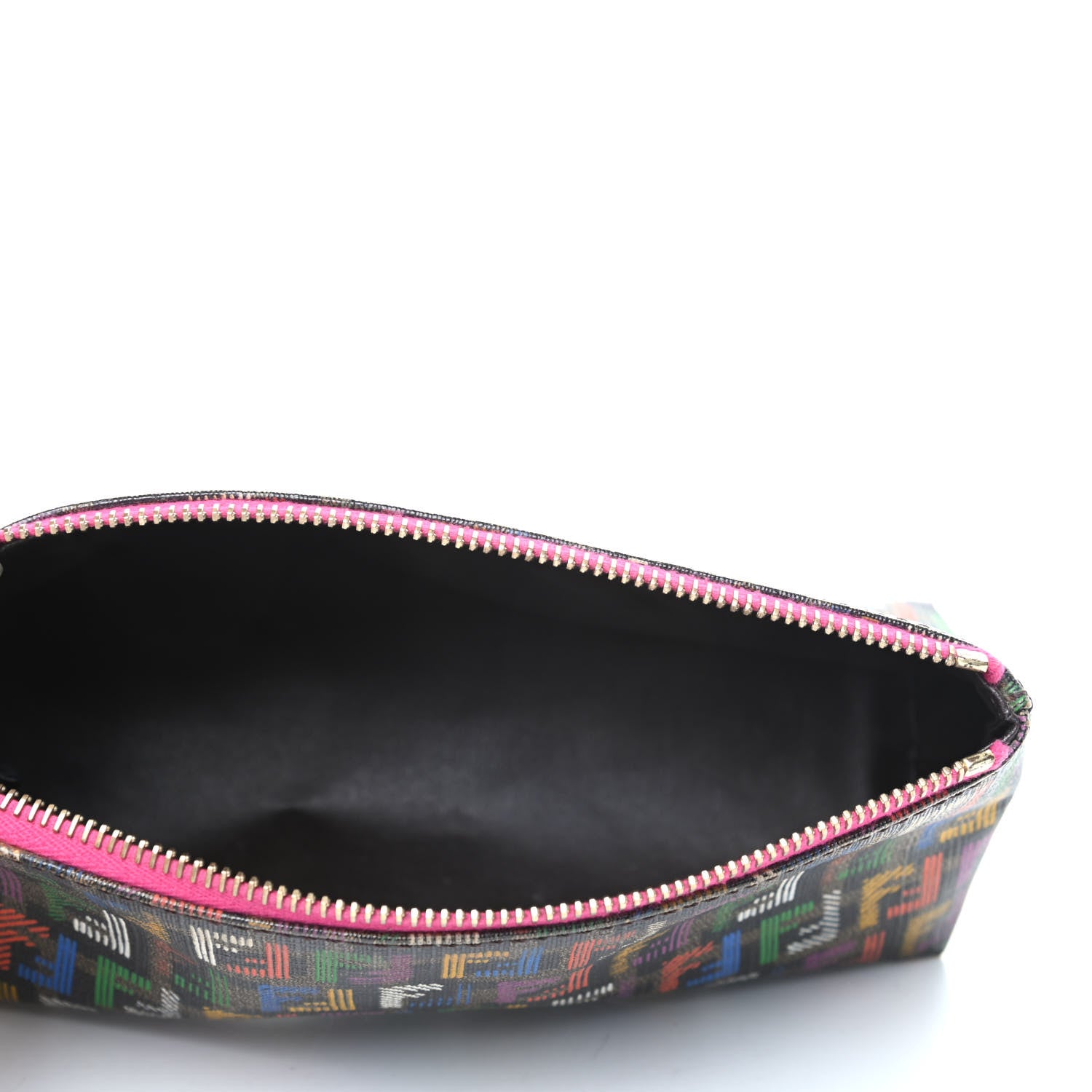 Fendi Zucca Spalmati FF Multicolor Cosmetic Case Multicolor 5 of 7