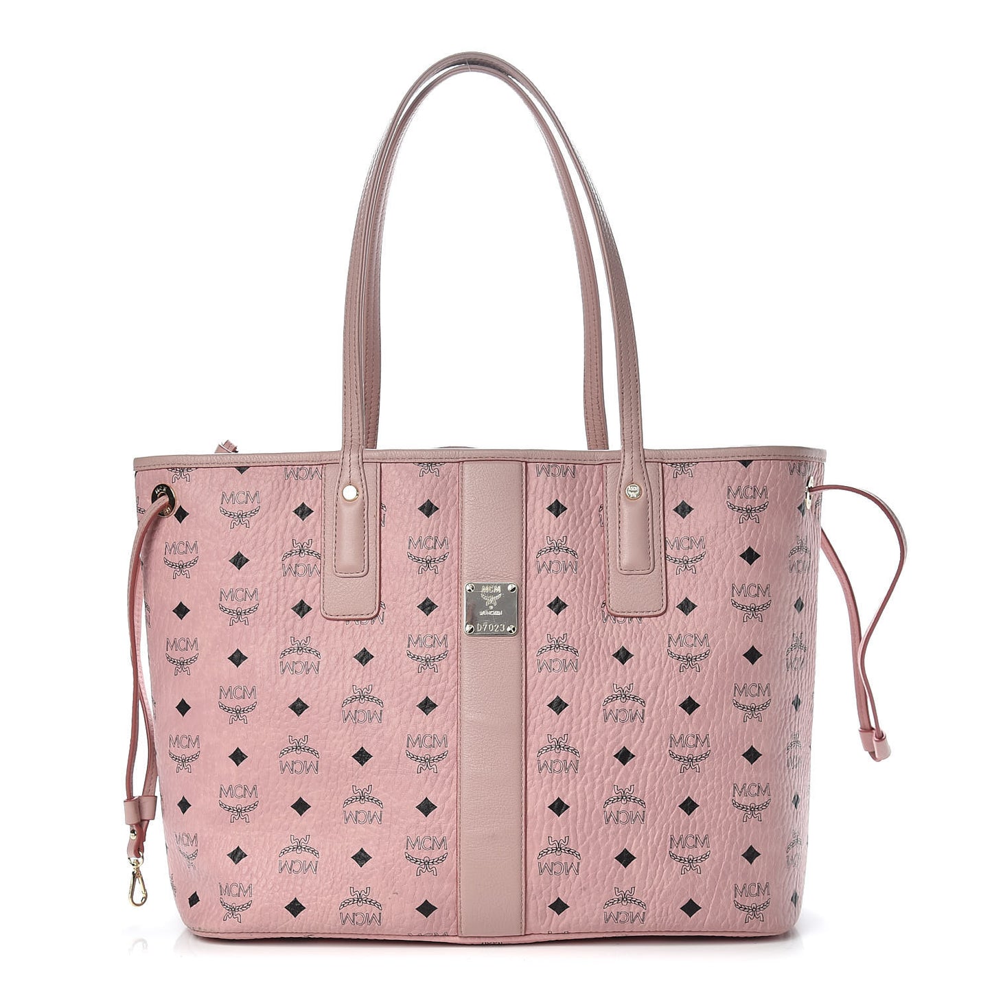 Visetos Medium Liz Reversible Shopper Tote Soft Pink