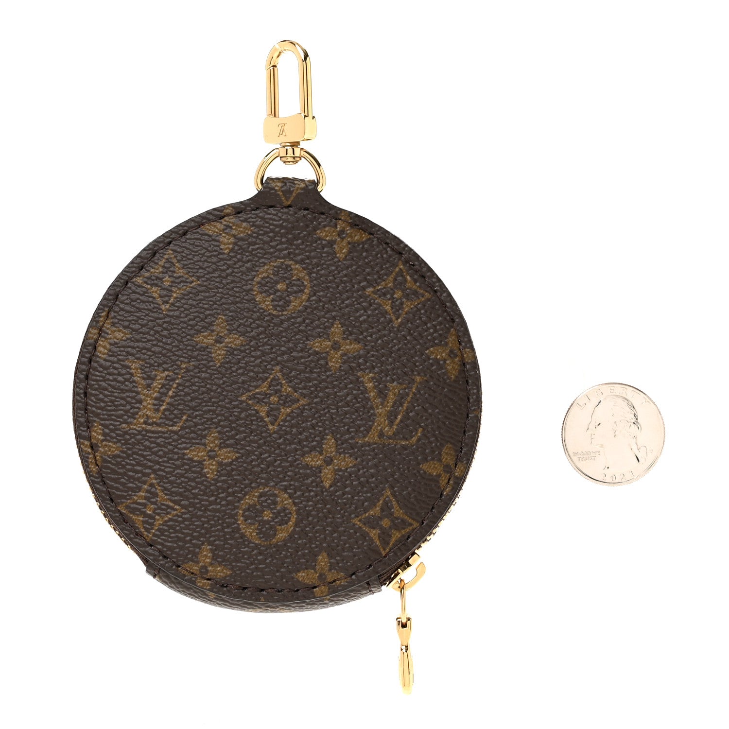 Louis Vuitton Monogram Grace Coddington Slippy Round Coin Purse Multicolor 2 of 5