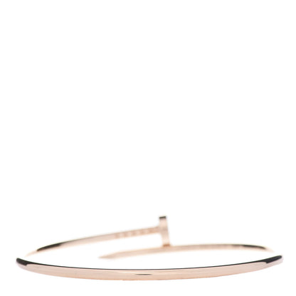 Cartier 18K Pink Gold Small Juste Un Clou Bracelet 16 3 of 5