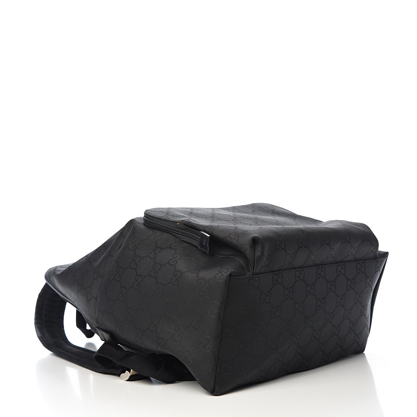 Nylon Monogram Medium Backpack Black