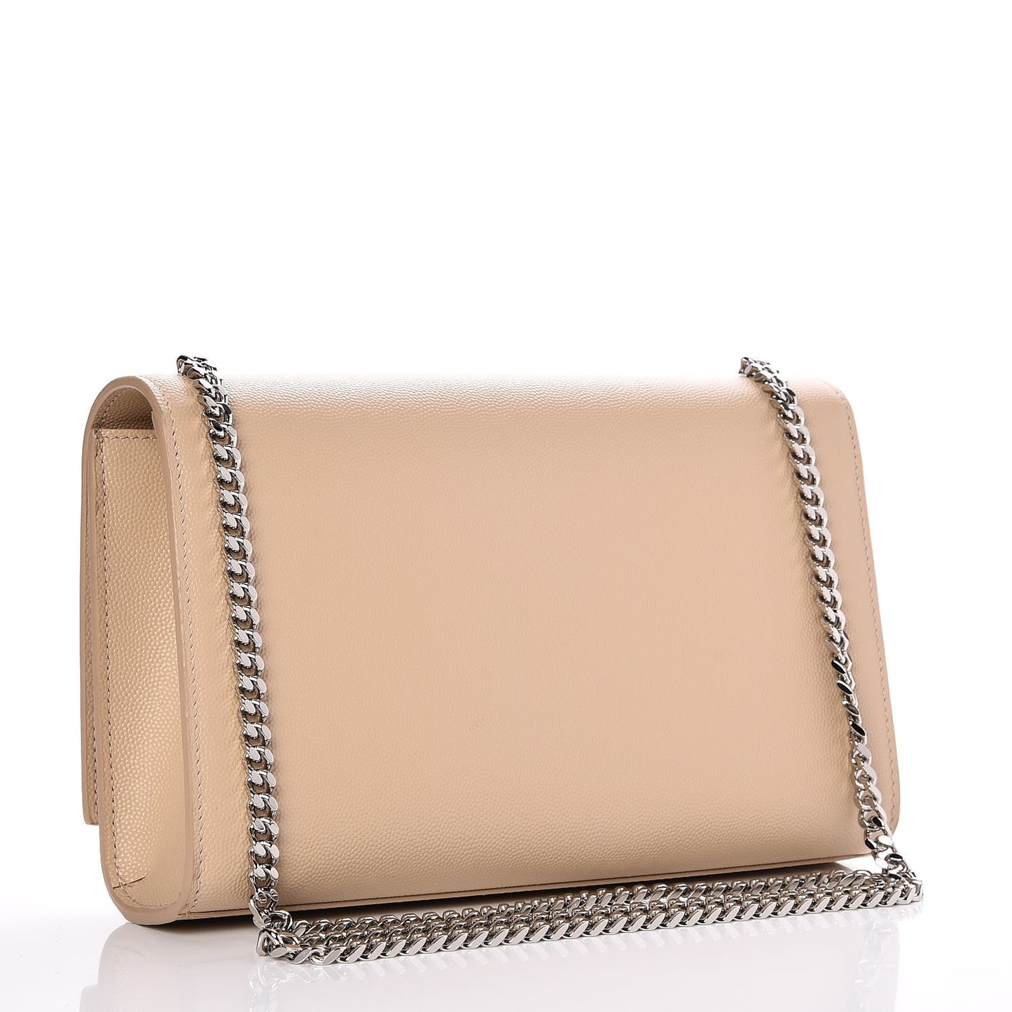 Grain De Poudre Medium Monogram Kate Satchel Nude Powder