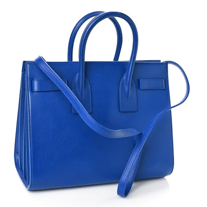 Saint Laurent Calfskin Small Sac De Jour Outremer 3 of 8