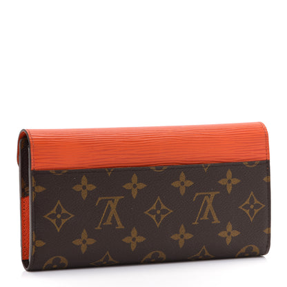 Louis Vuitton Monogram Epi Marie-Lou Long Wallet Piment 3 of 12