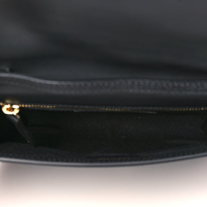 Burberry Grainy Calfskin Small Loxley Crossbody Black 4 of 9