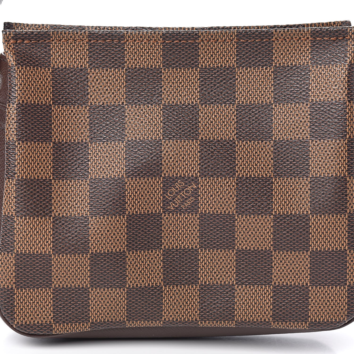 Louis Vuitton Damier Ebene Trousse Make Up Bag Pochette 12 of 12