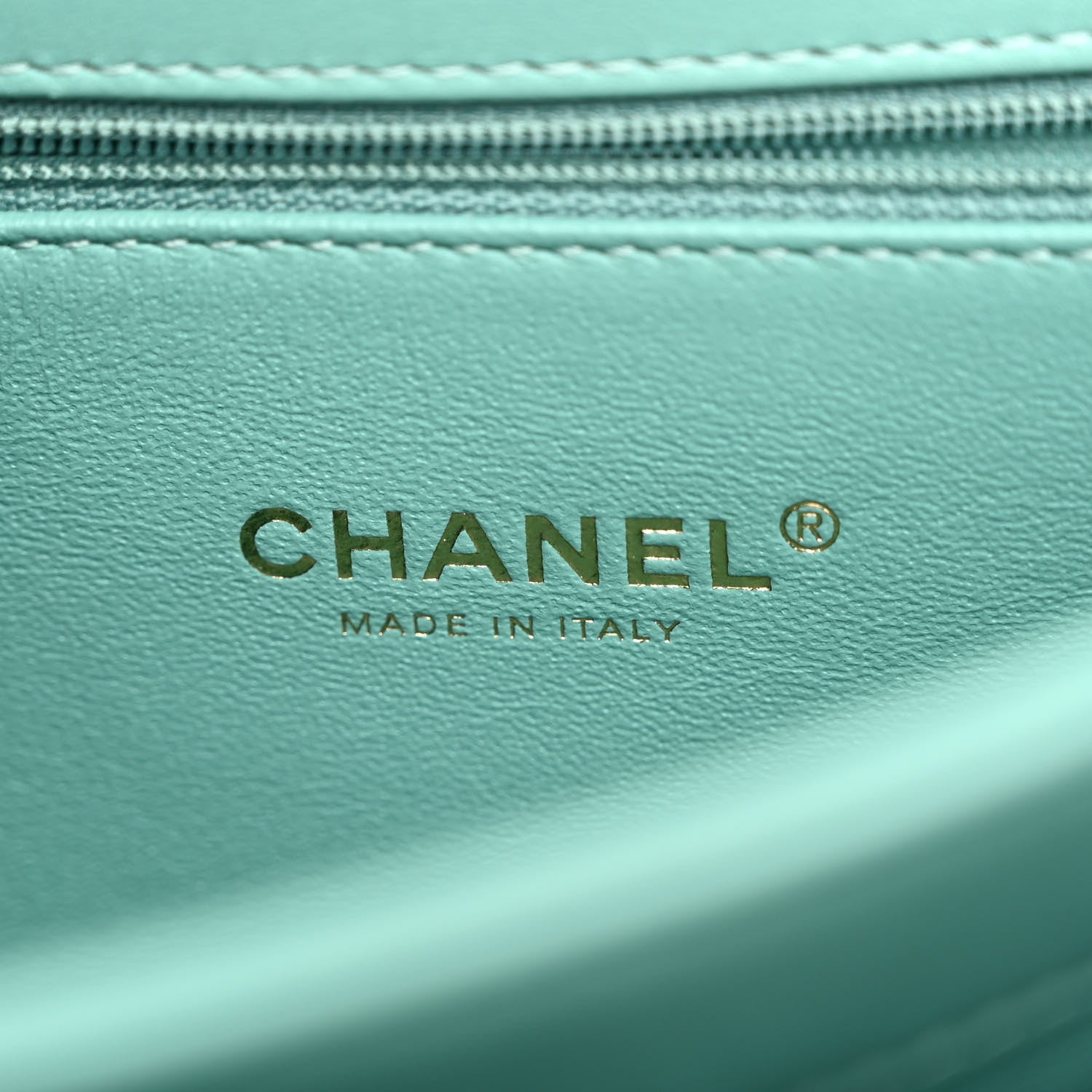 Chanel Lambskin Quilted Medium Trendy CC Flap Dual Handle Bag Light Green 6 of 10