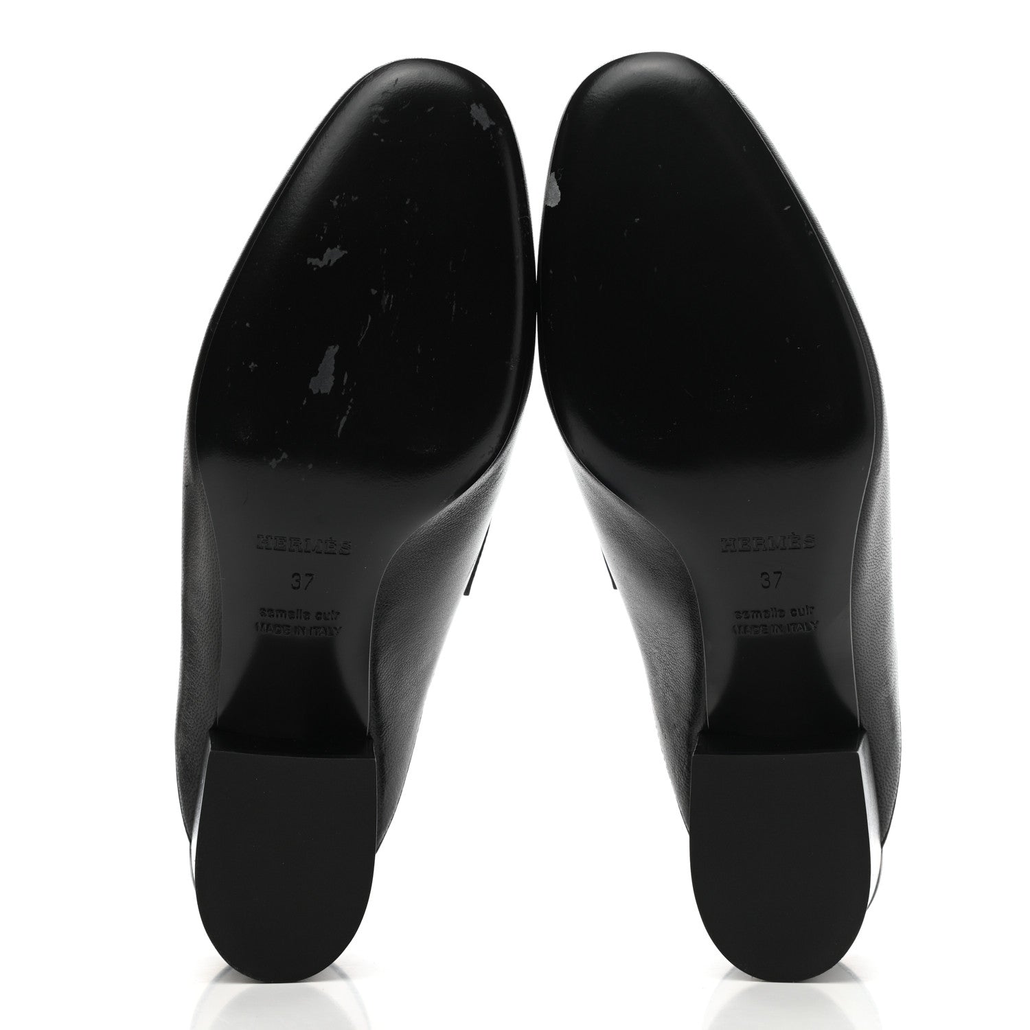 Hermes Goatskin Tuileries Mules 37 Black 5 of 13