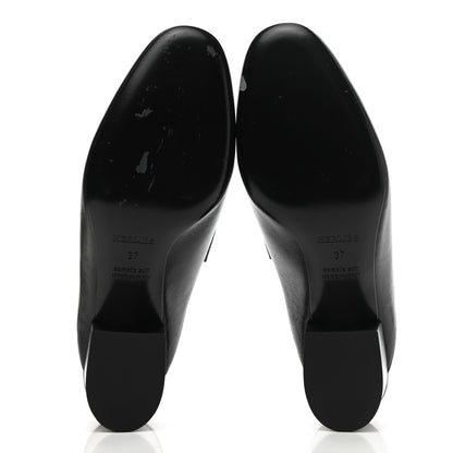 Hermes Goatskin Tuileries Mules 37 Black 5 of 13
