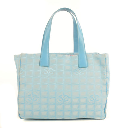 Chanel Nylon Medium Travel Tote Blue 1 of 8