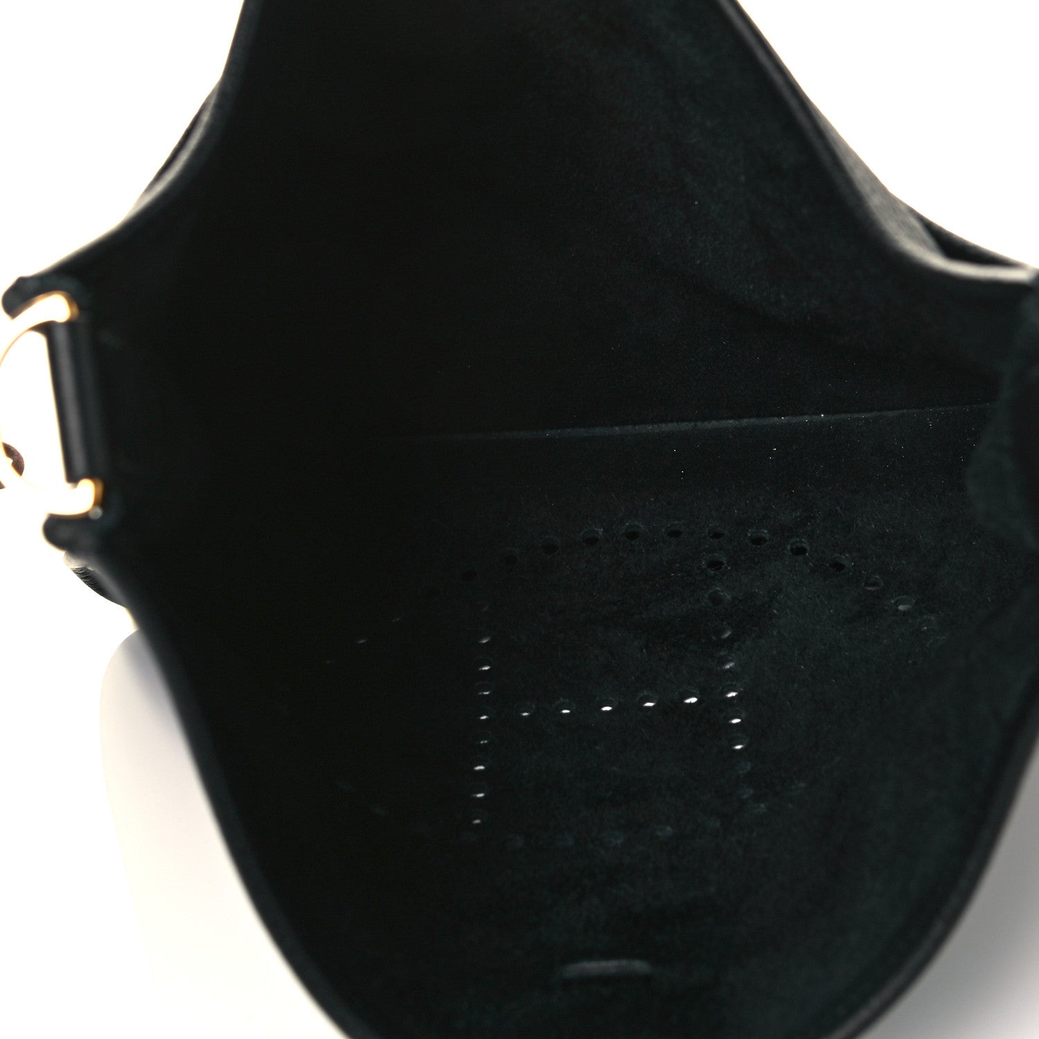 Hermes Taurillon Clemence Evelyne III PM Black 5 of 8