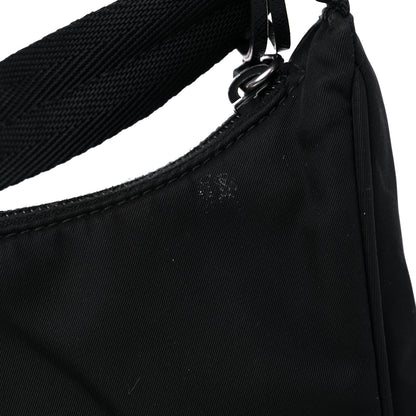 Prada Tessuto Nylon Mini Re-Edition 2000 Bag Black 12 of 13