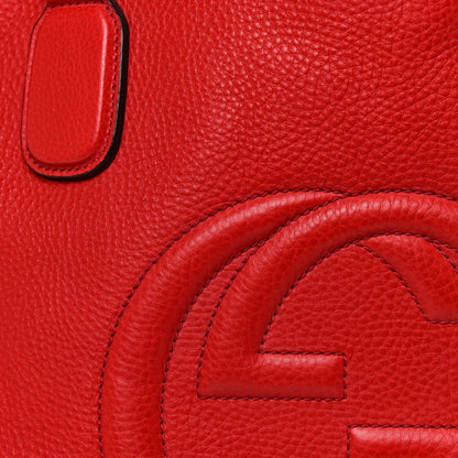 Gucci Cellarius Calfskin Large Soho Working Tote Tabasco 7 of 11