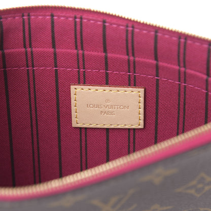 Louis Vuitton Monogram Neverfull MM GM Pochette Pivoine 6 of 10