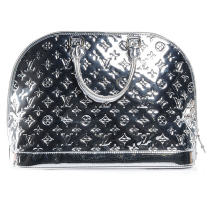 Louis Vuitton Monogram Miroir Alma MM Silver 1 of 7
