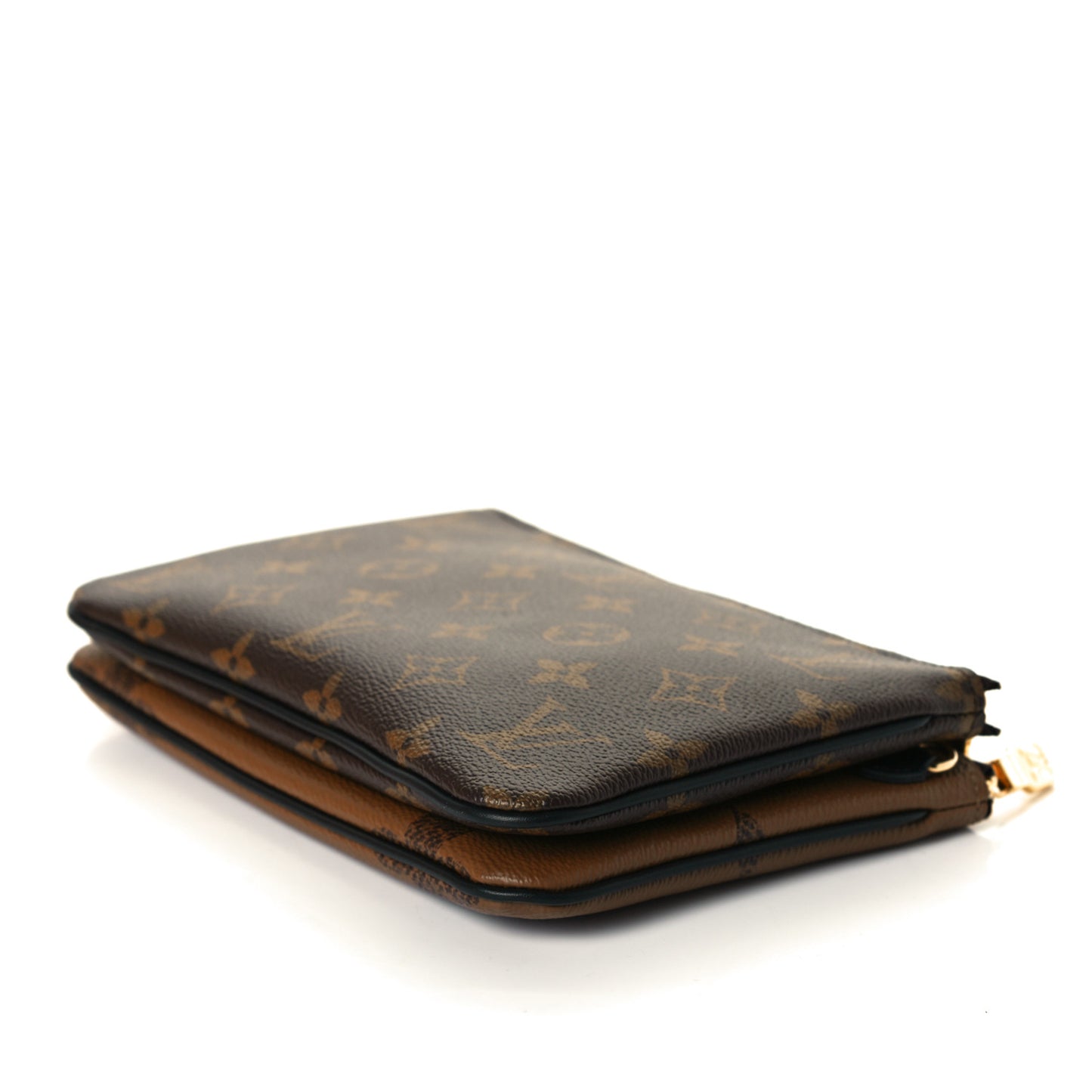Reverse Monogram Giant Double Zip Pochette