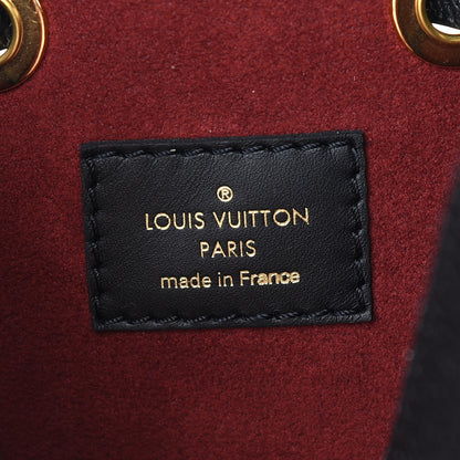 Louis Vuitton Empreinte Monogram Giant Neonoe MM Black Beige 6 of 8