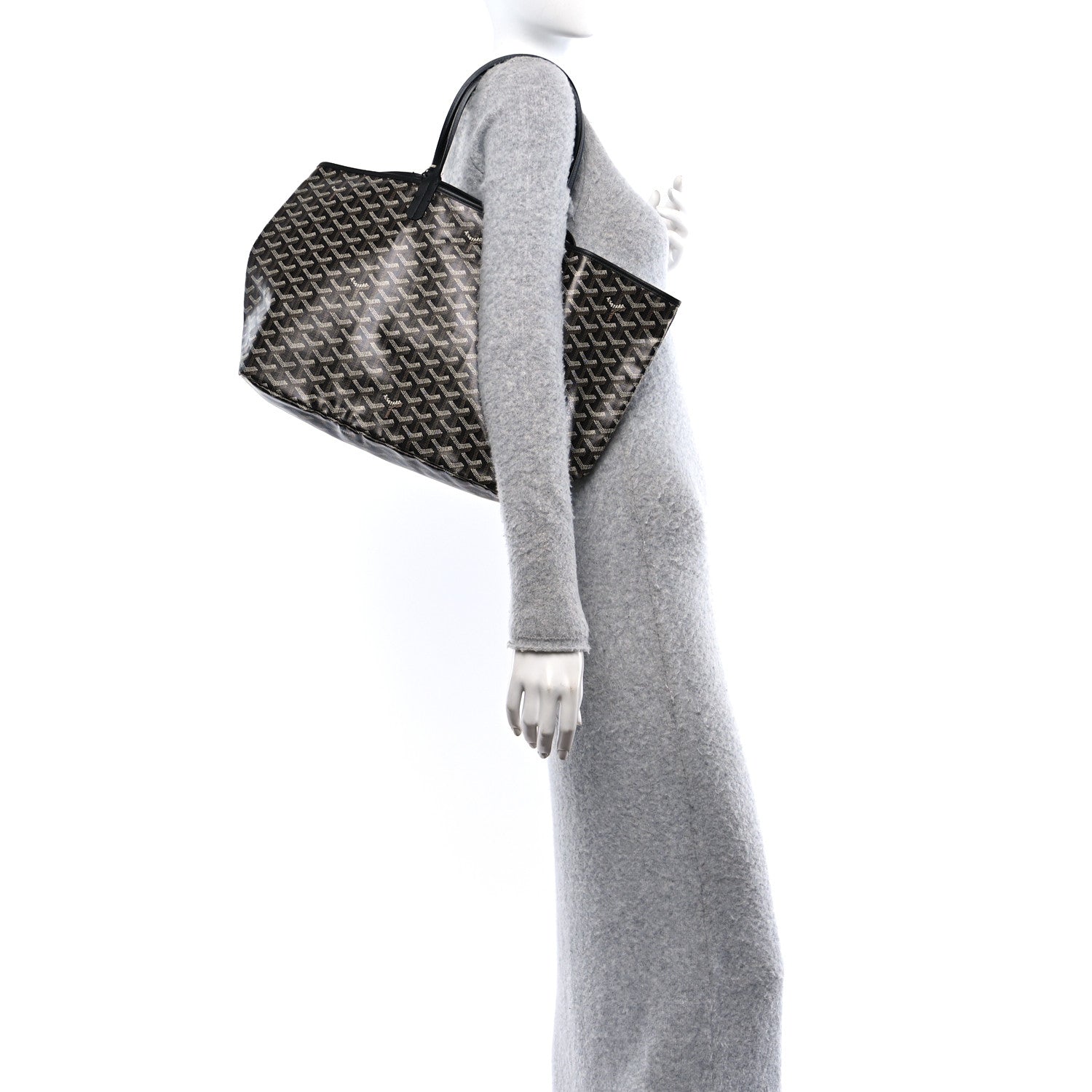 Goyard Goyardine Saint Louis PM Black 3 of 11