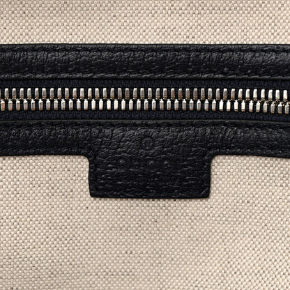 Gucci GG Supreme Monogram Textured Dollar Calfskin Web Small Ophidia Day Backpack Beige Blue Black 6 of 9