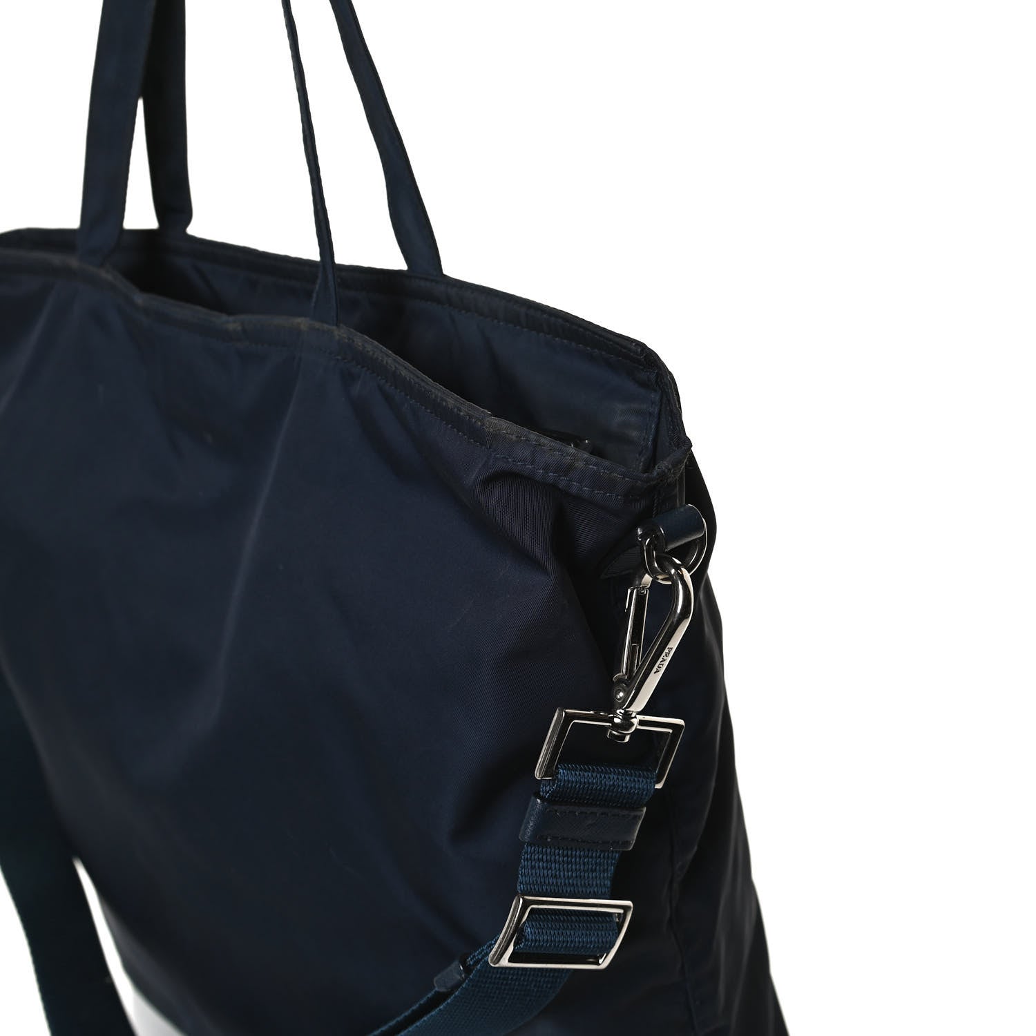 Prada Tessuto Nylon Tote Baltico 13 of 18