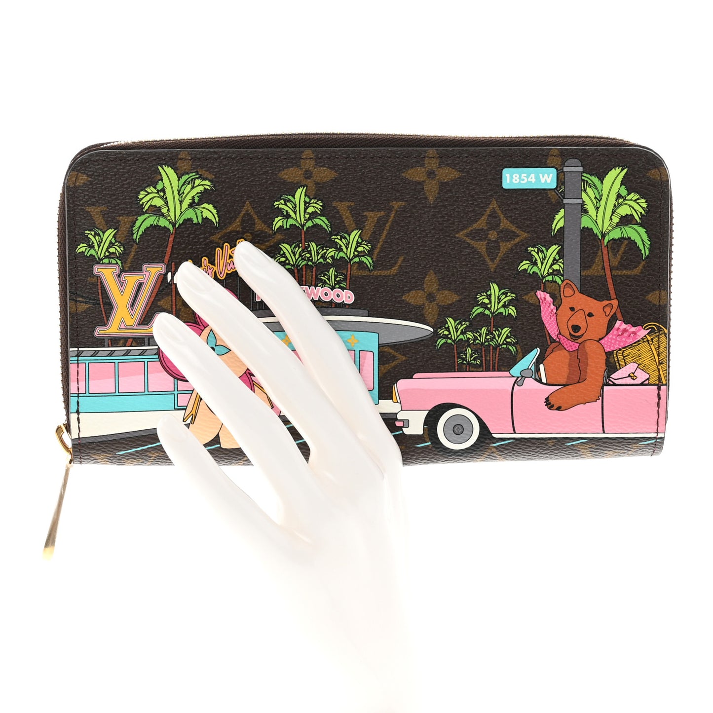 Monogram 2021 Christmas Animation Hollywood Zippy Wallet